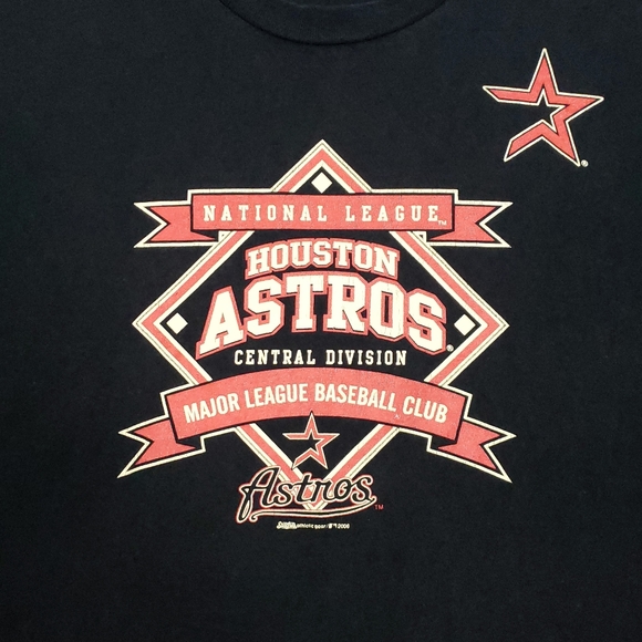 2006 Houston Astros Major League Baseball Y2K Stitches T-shirt - Picture 2 of 8